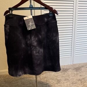 Fashion Brand Company Tie-Dye Black Skort